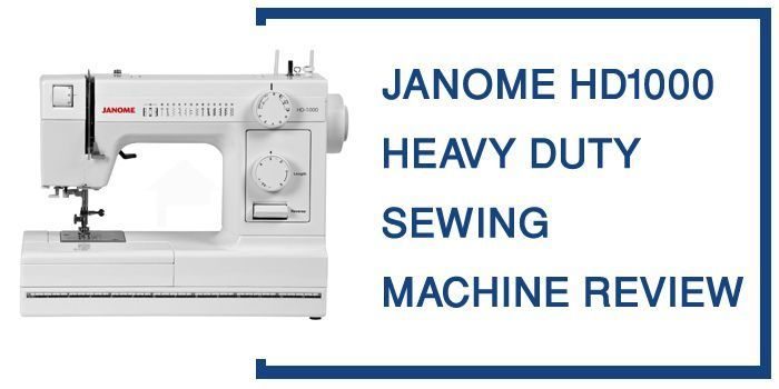 The Janome hd1000 review